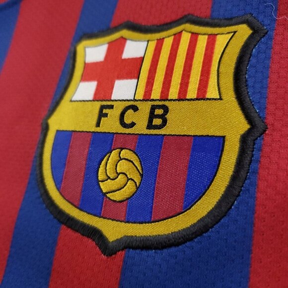 FC Barcelona Soccer Jersey Nike Dri-Fit FCB 2011/2012 Home Shirt Men's XXL - Picture 6 of 11